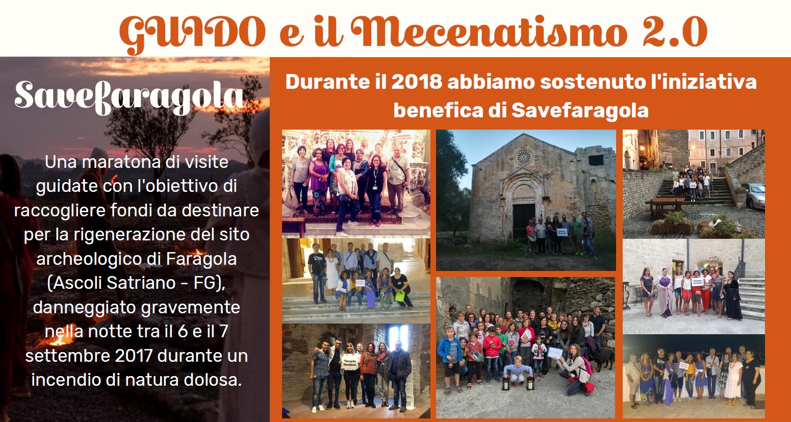 Le visite in tour sharing per SaveFaragola